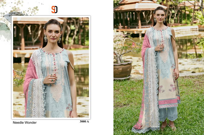 Needle Wonder Vol 3 By Shraddha Designer Cotton Dress Material Online Wholesale